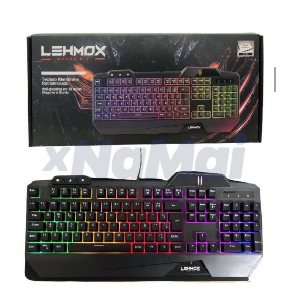 TECLADO GAMER SEMI-MECANICO RGB (GTT3)
