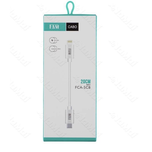 CABO 20CM TYPEC_LTGN (FCA5C8)