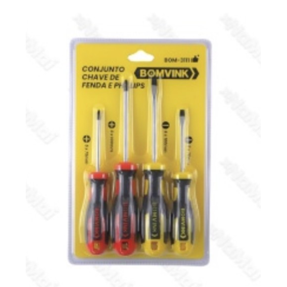 KIT_CHAVE_INDIVIDUAL PHILIPS 4x1 (BOM3111)